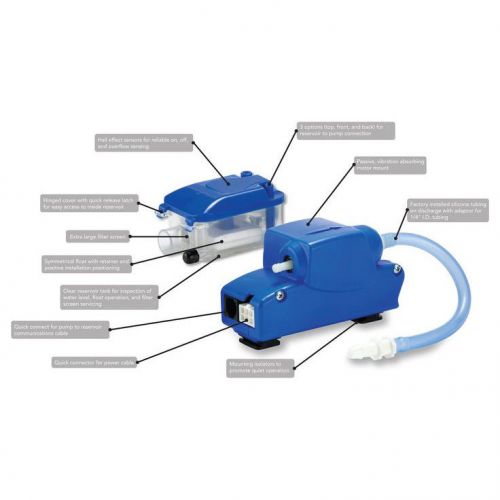 EC-1 is designed for use in removing condensate from wall mount