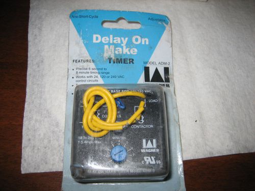 WAGNER DELAY ON MAKE TIMER MODEL ADM-2 new old stock free shipping USA