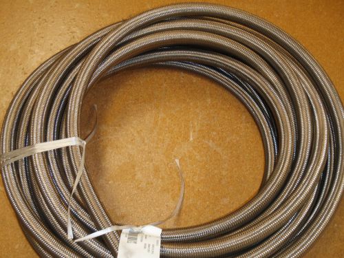 #H24312  Hydraulic Hose 3/4&#034; Dia.  Stainless Steel, 1000 PSI, 50&#039;, !55A!