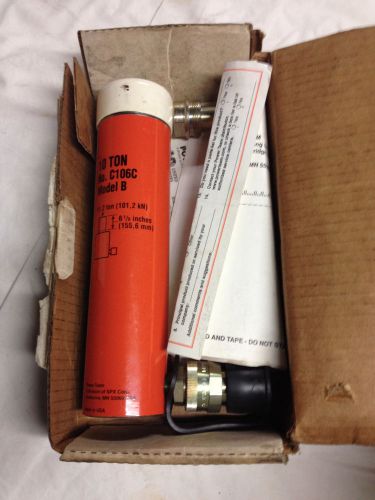 SPX Power Team C106C 10Ton Hydraulic Cylinder 6 1/8&#034; STROKE