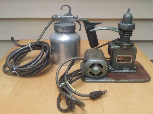 Vintage atlas sprayer with spray can &amp; nozzle working int&#039;l ok to ship for sale