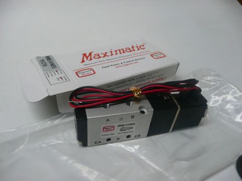 New clippard mme-41nes-w024 solenoid valve #10-32 ports,  5 ports, 4-way 24 volt for sale