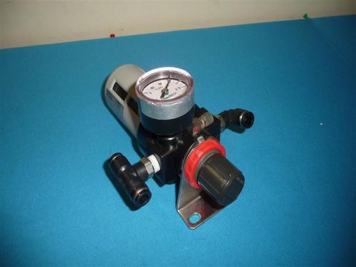 Koganei cs-fr300-02-f1 filter regulator w/ gauge for sale