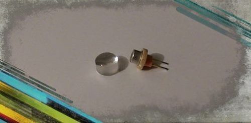 2w  m140 blue laser diode 445nm 5.6mm with glass lens for sale