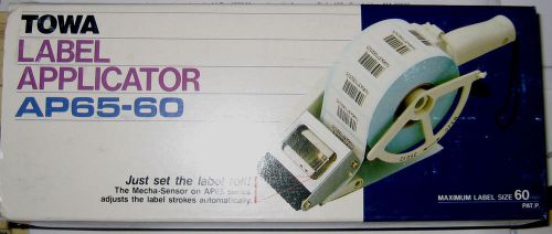 Towa label applicator ap65-60 nib (apn-60) for sale
