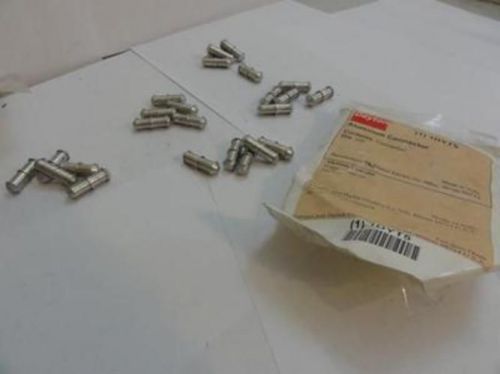 36004 Old-Stock, Dayton  1DYT5 Package of 25 Round Belt Connector, Aluminum