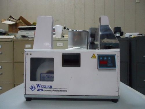 Wexler ce 240 automatic banding machine (table top) for sale
