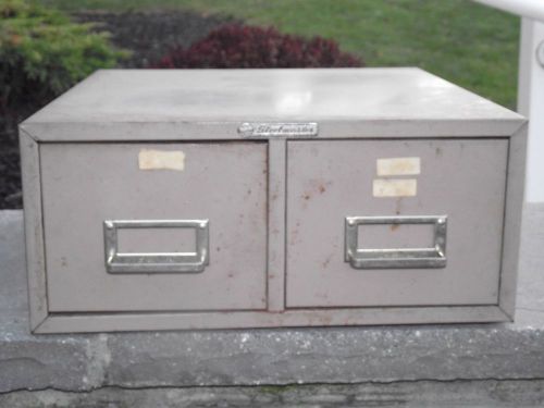 INDUSTRIAL STEELCASE STORAGE BOX Metal case tool part filing cabinet drawer