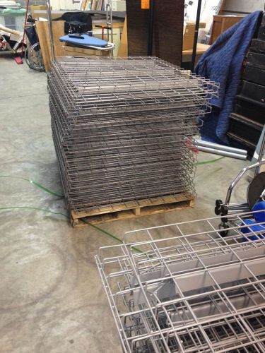 (36) pallet rack wire shelves, 36&#034; deep for sale