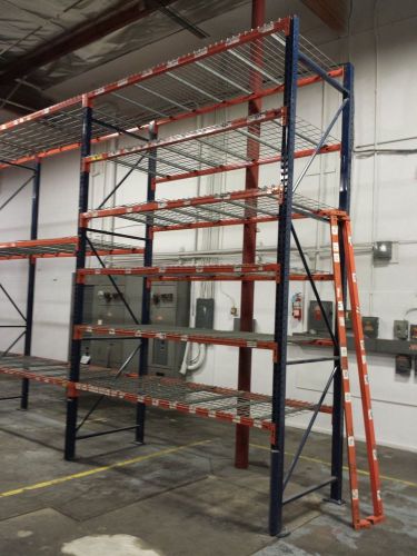 Warehouse racking systems - shelves  99&#034; for sale