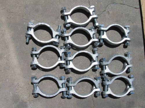 (10) dixon dl-350 3 1/4 - 3 1/2 hose clamps for sale