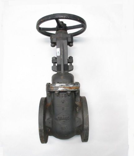 Crane 475-1/2 6 in 125 iron flanged gate valve d421319 for sale