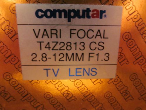 Computar T4Z2813CS 1/3&#034; 2.8-12mm Varifocal Manualiris CCTV Lens In box
