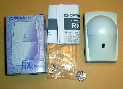 Quad Zone Passive Infrared Motion Detector RX-40QZ for Alarm Systems by Optex
