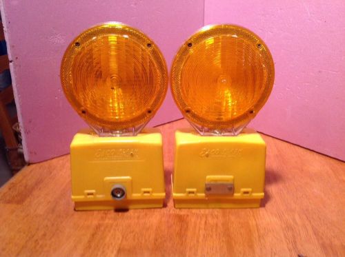 Amber Safety Light Esco Flash Flashing Signal Caution Lamp Transistorized
