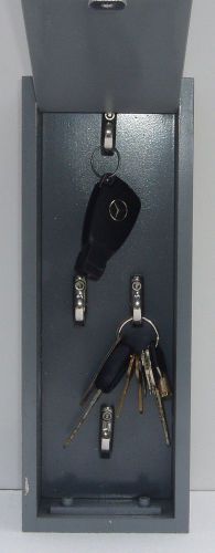 Wall mount key box with special feature blocking signal for key fobs for sale