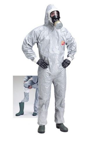 New nuclear radiation and chemical safety protection suit (coveralls) with socks for sale