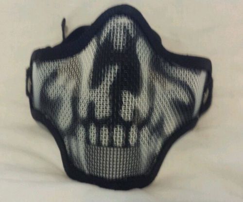 Matrix Iron Face Carbon Steel Skull Mask From Evike
