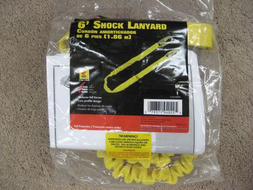 3M AOSafety Shock Lanyard 6 ft for Safety Harness Fall Protection