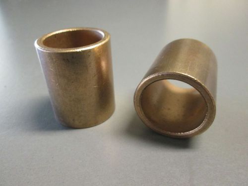 Aa-1212-11 1&#034; x 1-1/4&#034; x 1-1/2&#034; oilite bronze bushing lot of two for sale
