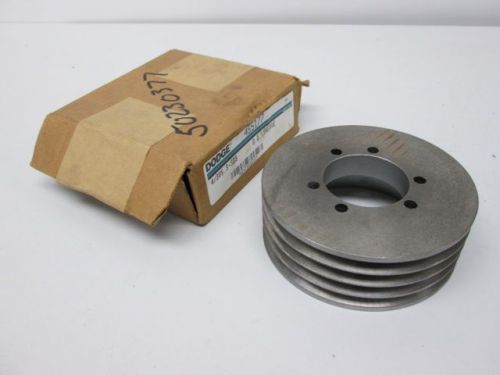 New dodge 455177 4/3v5.3-sds 4-groove 2-1/8in bore sheave d240788 for sale