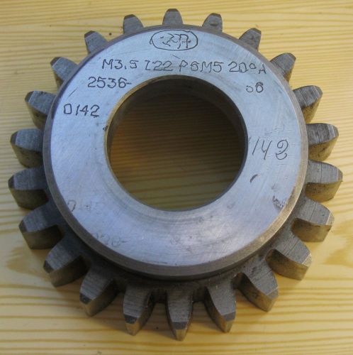 Module gear shaper cutter m3.5 z 22 ? hss. nos for sale