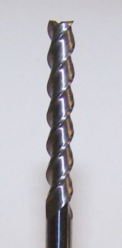 1/8&#034; carbide endmill for aluminum milling, 3 flute - xl flute destiny tool for sale