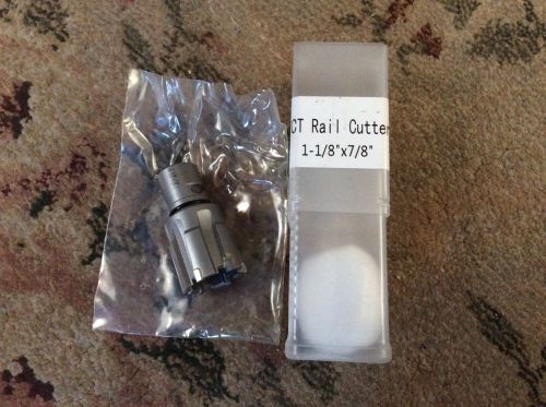 Tct core drills annular carbide rail cutters 1-1/8&#034; x 7/8&#034; - new! for sale