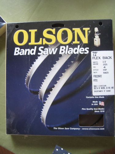 Olson Band Saw Blade 72&#034; Thin Kerf 1/4&#034; width