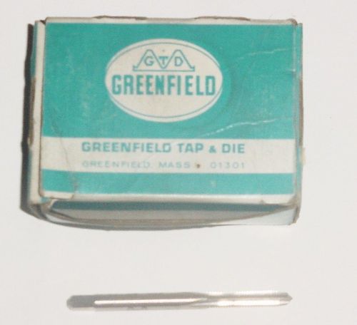Greenfield GTD Hand Tap,  4-flute,Metric, M4.5 x 0.75, HS, NEW