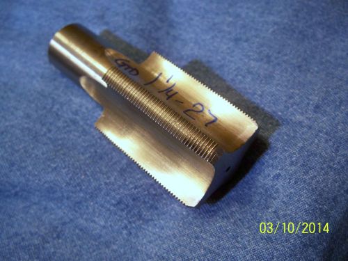 Greenfield 1 1/4 - 27 tap machinist tooling taps n tools for sale