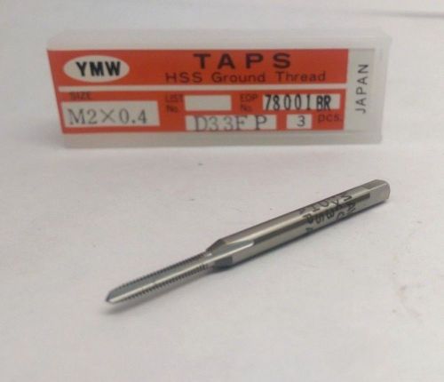 3 new ymw plug taps m2x0.4 d3 3f 78001br for sale