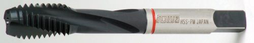 M8 x 1.25 D5 3FL Spiral Flute Bottom Tap HSS-PM CNC Style Sowa Red Ring #124-570