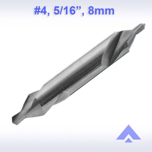 Altai Center Drill #4 5/16 HSS 1 bits 60 degree countersink combined lathe mill