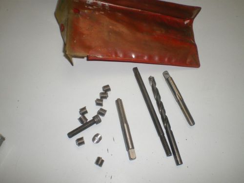 Helicoil master thread repair kit part 4427-4 with taps, inserter, helicoils for sale