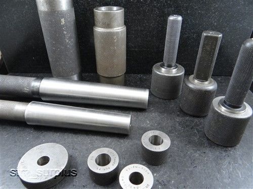 Nice lot of spindle taper gages jarno 10 12 + grinding tapers for sale