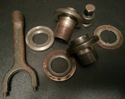 Mixed lot of SOPKO Style Grinding Wheel Adapter/Hub - wrench