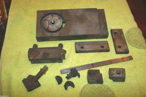 Clausing lathe 5914 cross slide, carriage blocks, shims, wipers, lock bolt, gib for sale