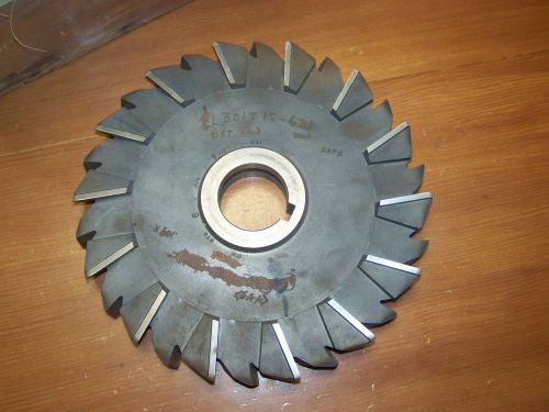 Btc side face mill cutter 8&#034; x 7/8   x 1 1/2   metal working tool made in usa for sale