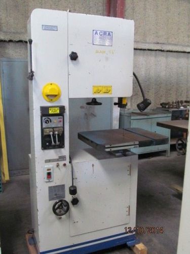 Acra  vertical (metal) band saw, #kb-45;  18&#034;;  (324) for sale