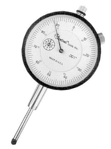 Central Tools dial indicator Model 4345 and magnetic base
