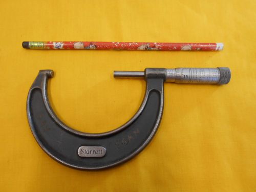 2 - 3&#034; micrometer .001&#034; precision machinist tool l.s. starrett usa no. 436 for sale