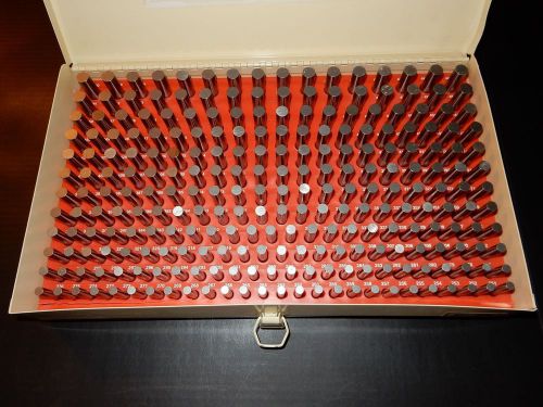 Vermont gage class zz pin gage set 0.251&#034; ~ 0.500&#034; c series plus for sale