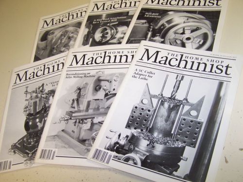 The Home Shop Machinist Magazine all 6 issues from 1997 Precision Metalworking