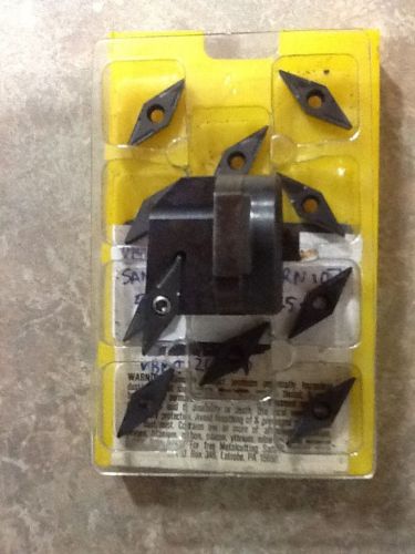 Sandvik  (570-svucr-25-2 ?) inter-changeable turning tool w/ 10 new inserts for sale