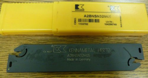 Kennametal 1133782 a2bnsn32m05 a2 indexable cut off blade double end for sale