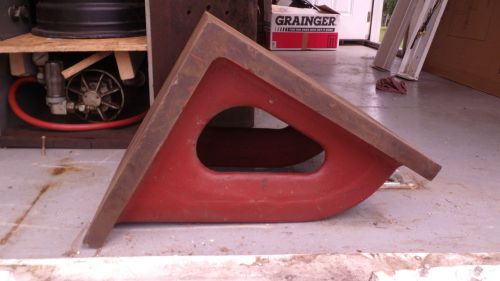 Cast iron angle plate 16 x 16 x 18  machine products detroit michigan  used for sale
