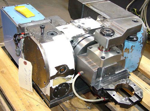4.33&#034; kitagawa tt120 4th and 5th axis cnc rotary table, 2007, fanuc compatible for sale
