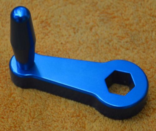 Short vise handle for kurt or similar with 3/4 hex drive lightweight aluminum for sale