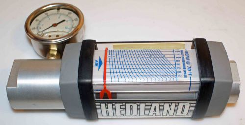 Hedland h771a-025-eg in-line flow meter  600 psi for sale
